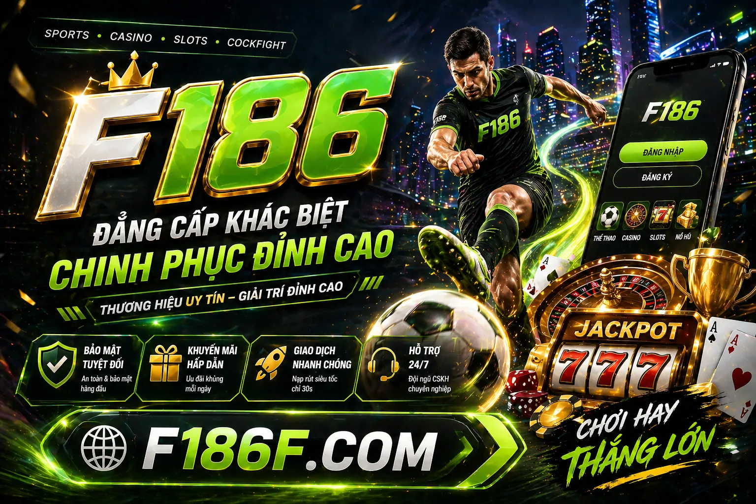 Banner quảng cáo các chương trình khuyến mãi và tiền thưởng độc quyền của SM611