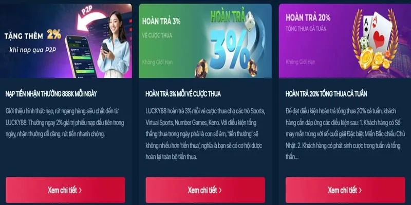 Tỷ lệ cược hấp dẫn và minh bạch
